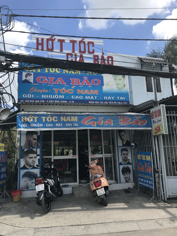 Tiệm cắt tóc Triết  316 Nguyễn Thị Sáu Phường Thạnh Lộc Quận 12 Hồ Chí  Minh