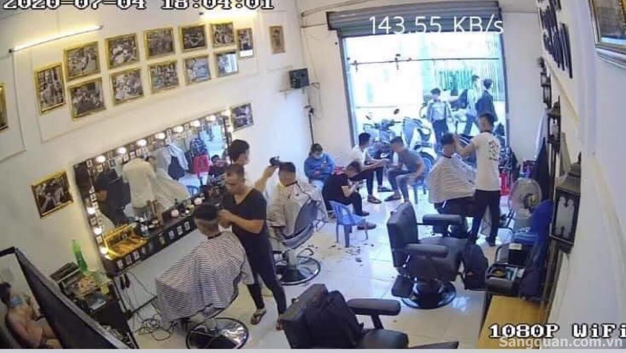 Sang tiệm tóc nam BarberShop 24 đường số 1 P16 Gò Vấp